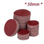 50mm Sanding Discs Pads Sandpaper 2 inch Orbital Hook and Loop Grit 40-2000