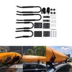 Kayak Roof Rack J Bars - Twin Tube Double Roof Rack Kayaking Canoeing Transport