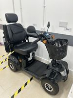 CareCo Daytona XLR Black 4-Wheel Mobility Scooter with Storage Compartment