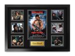 First Blood Framed A2 Movie Poster Print Classic Action Film Art Decor
