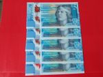 Royal Bank Of Scotland Polymer £5 First Prefix AA  Dated 2016 Uncirculated 
