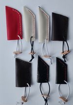 Basic hand made string keepers for longbows