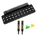 Shelf And Cabinet Hardware Jig 1/4in 5mm Accurate Shelf Peg Hole Jig For