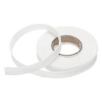 1/2 Inch Single Fold Bias Tape Polyester for Sewing(White 10 Yards)