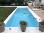 SWIMMING POOL DIY SELF BUILD CONCRETE RE-ENFORCED POOL KIT 24' x 12 FLAT FLOOR