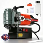 Magnetic Drill 1300W 650 rpm 13900N Portable Mag Drill w/ Coolant Tank 2" Depth