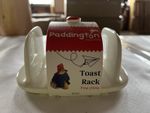 Paddington Bear Fine China Toast Rack Time for a Marmalade Sandwich