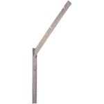 Pack of 10 Perry No.455 Barbed Wire Brackets - Face Fixing Galvanised