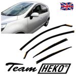 Wind Deflectors Fits Grand Scenic Mk3 2009-2016 4-Pcs Set Tinted Heko