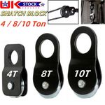 4 / 8 / 10 TON TONNE SNATCH BLOCK WINCH PULLEY OFF ROAD 4X4 RECOVERY HEAVY DUTY