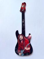 Dave Grohl guitar 21cm x 7cm matt wood finish. Precision made