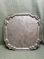 antique pewter Serving tray, 18th century, Georgian era, Very Heavy