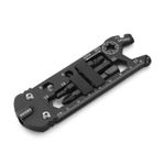 16-in-1 Mini Card Multitool Keyring Screwdriver, Hex, Bottle Opener, CR-V Steel