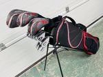 Mens R/H Hippo Full Golf Clubs set, Irons, Driver, Woods, Putter, Bag