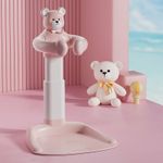 Baby Shower Stand Adjustable Height Anti Slip Foldable Baby Standing Support Yws