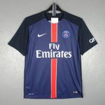 Paris Saint Germain 2015 Home Football Shirt Nike Size M (Z054)
