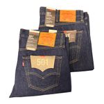 Levi's® 501 Original One Wash Blue Regular Fit Mens Jeans