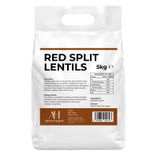 Red Split Lentils 5kg Masoor Dal Dried Lentils Pulses Bulk Catering Pack