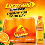 Lucozade Energy Orange 8x380ml