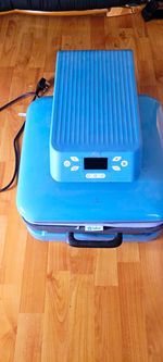 LOKLiK HTP01 Auto Clamshell Heat Press 15 x 15in 220-240V Digital Display