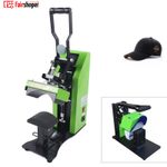 Cap Heat Press Machine Hat Plate Transfer Printer Machine Magnetic Automatic UK