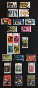 GB QEII 1970 Full Commemorative Year Set SG815 - SG840 MNH