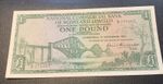 National Commercial Bank of Scotland £1Bank Note 1961