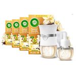 Air Wick Sweet Vanilla & Shea Butter Advanced Plug-in Diffuser Kit 19ml - 4 Pack