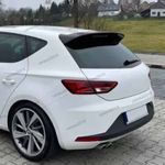 FOR 2012-2019 SEAT LEON MK3 5F 5DR GLOSS BLK REAR BOOT ROOF SPOILER WING CUPRA