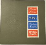 1968 USPS Special Issues Year Set Folio 27 MNH