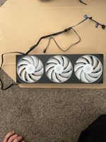 NZXT F360 RGB Core 360mm Single-Frame Triple Fan Unit - New