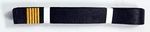 5 Dan Bar Black Belt SATIN (gold Dan Bar) 320cm For Men/Women Karate,SENSEI DOJO