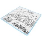 —Educational Drawing Doodle Mat For Kids Toddler Coloring 50x50cm ABS Material