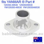 for Yanmar Thermostat Housing Cover 129350-49530 3TNV70-XHB 3TNV76 3TNV76-HGE
