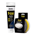 T-Cut Scratch Remover Color Fast Paint Restorer - Blue - 150g + Wax Applicator