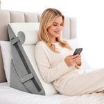 3 Pack Adjustable Foam Bed Wedge Pillows,for Reflux, Back Pain & Leg Support