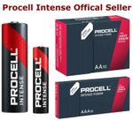 Duracell Procell AA & AAA Industrial Batteries 1.5V Bulk & Multi-Pack Options