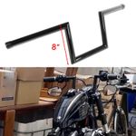 For Harley Sportster Forty Eight Bobber 25mm 1" Handlebars 8" Rise Z-Bar Hanger