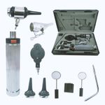ENT Medical Otoscope Opthalmoscope SET Diagnostic Kit LED HUMAN & VETERINARY