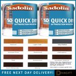SADOLIN QUICK DRY UV PROTECTION WOODSTAIN 10 YEAR PROTECTION EXTERIOR INTERIOR
