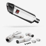 Lextek Slip-on Stainless Steel 300mm Exhaust for Yamaha MT-10 16-23