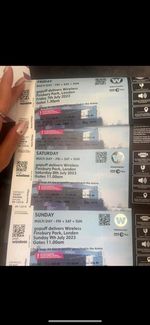 wireless ticket London 