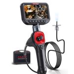 Ralcam 4 Way 360° Dual Lens Articulating Borescope 5"Endoscope Inspection Camera