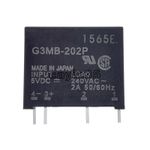 1PCS G3MB-202P DC-AC PCB SSR In 5V DC Out 240V AC 2A Solid State Relay Module