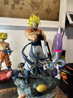 Gogeta Dragon Ball Z Statue 1/6 Scale Statue Goku/vegeta Diorama