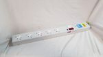 NEW Olson 6105/fms 5 Way 13A Single Entry Fused Main Switch PDU 32A Rated