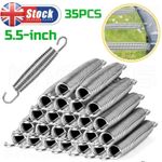 35 Pack Trampoline Springs 5.5” 14cm Heavy Duty Galvanized Steel Replacement