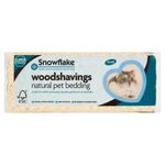 Snowflake Small Compressed Wood Shavings Natural Pet Bedding Rabbit Hamster Mice