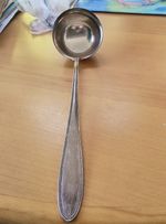 WMF 90 Silverplate Germany deep Soup Sauce Ladle. 