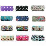 Pencil Pen Case Cosmetic Make Up Bag Storage Pouch Owl Butterfly Floral Birds